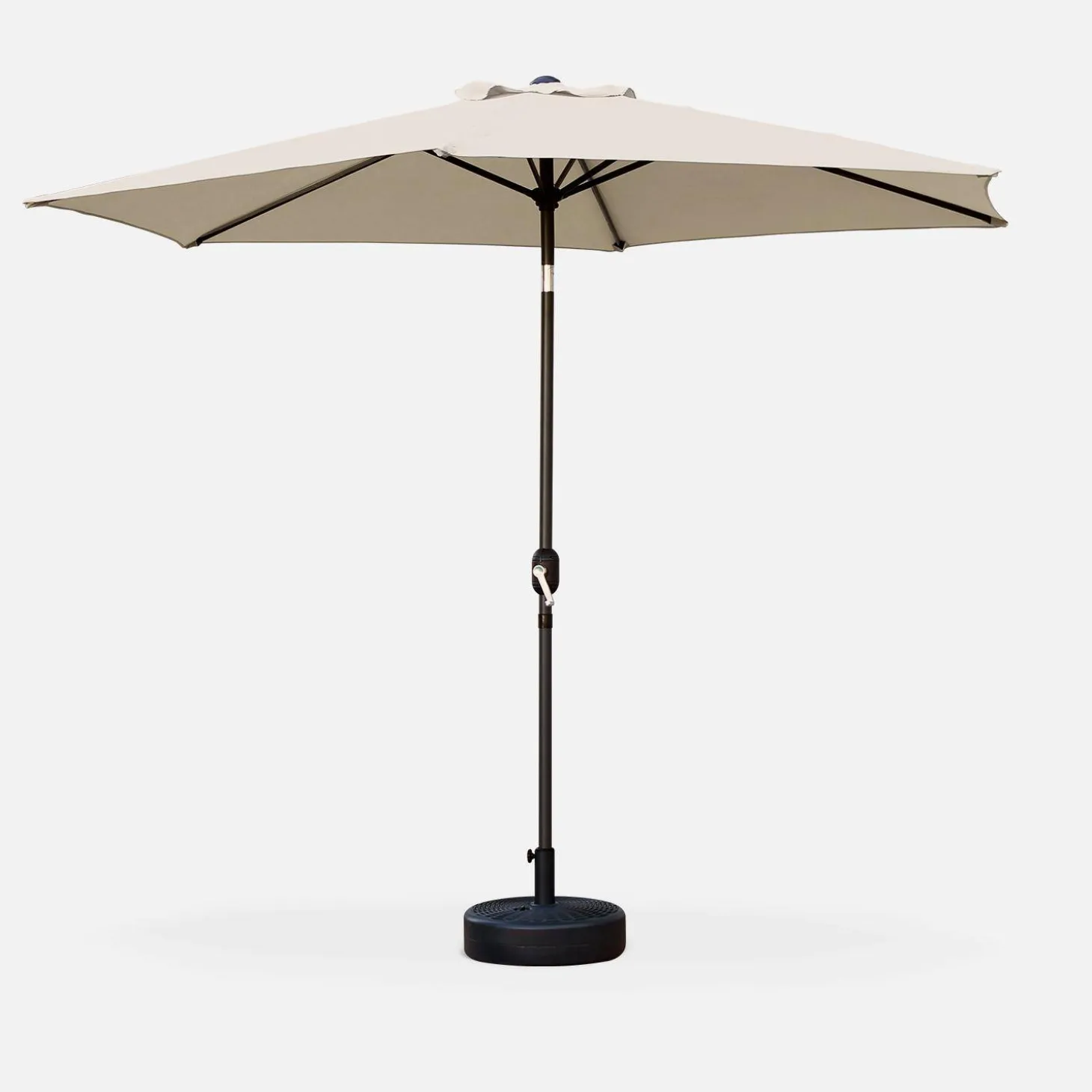 3m round centre pole parasol