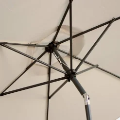 3m round centre pole parasol