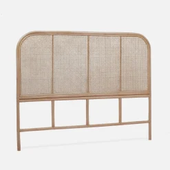 Natural rattan and cane headboard