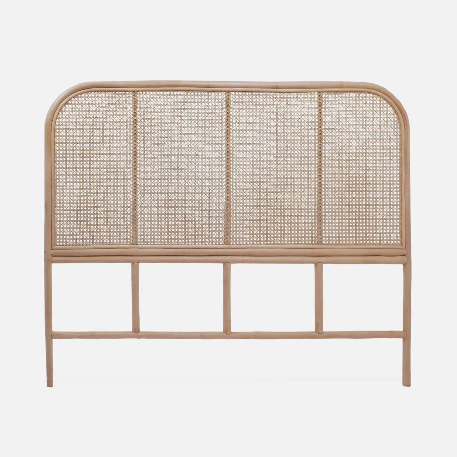 Natural rattan and cane headboard
