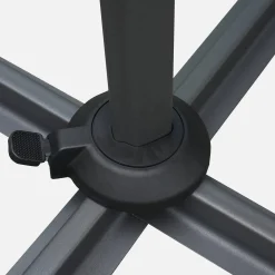 Offset rectangular parasol 3x4m