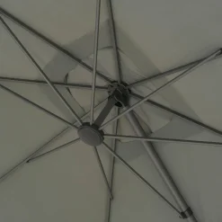 Offset rectangular parasol 3x4m