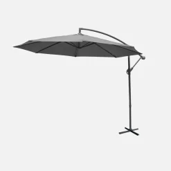 Offset round parasol 300cm