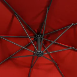 Offset round parasol 300cm
