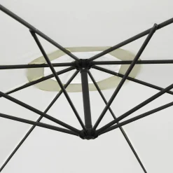 Offset round parasol 350cm
