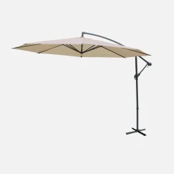 Offset round parasol 350cm
