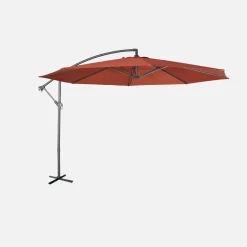 Offset round parasol 350cm