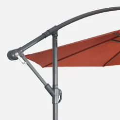 Offset round parasol 350cm