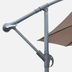 Offset round parasol 350cm