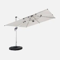 Offset square parasol 3x3m