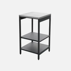 Outdoor kitchen 3 modules in stainless steel