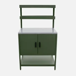 Outdoor kitchen 3 modules in stainless steel