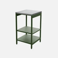 Outdoor kitchen 3 modules in stainless steel
