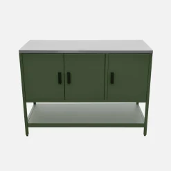 Outdoor kitchen 3 modules stainless steel