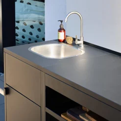 Outdoor kitchen 6 stainless steel modules