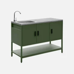 Outdoor kitchen stainless steel 2 modules