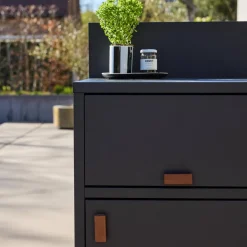 Outdoor kitchen steel 2 doors L60cm