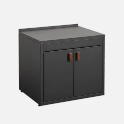 Outdoor kitchen steel 2 doors L75.5cm