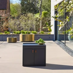Outdoor kitchen steel 2 doors L75.5cm