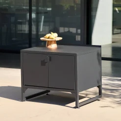 Outdoor kitchen steel 2 doors L80cm