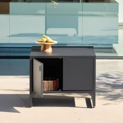 Outdoor kitchen steel 2 doors L80cm