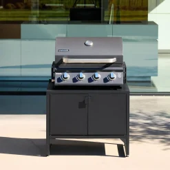 Outdoor kitchen steel 2 doors L80cm