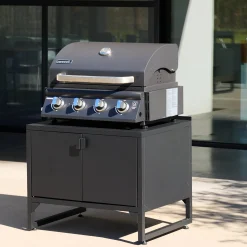 Outdoor kitchen steel 2 doors L80cm
