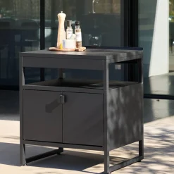 Outdoor kitchen steel 2 doors L80cm