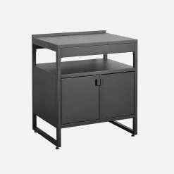 Outdoor kitchen steel 2 doors L80cm