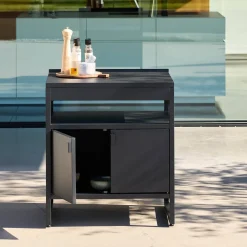 Outdoor kitchen steel 2 doors L80cm