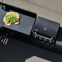 Outdoor kitchen 6 steel modules