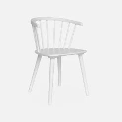 Pair of chairs in walnut wood and plywood