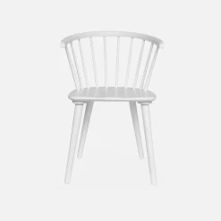 Pair of chairs in walnut wood and plywood