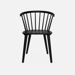 Pair of chairs in walnut wood and plywood