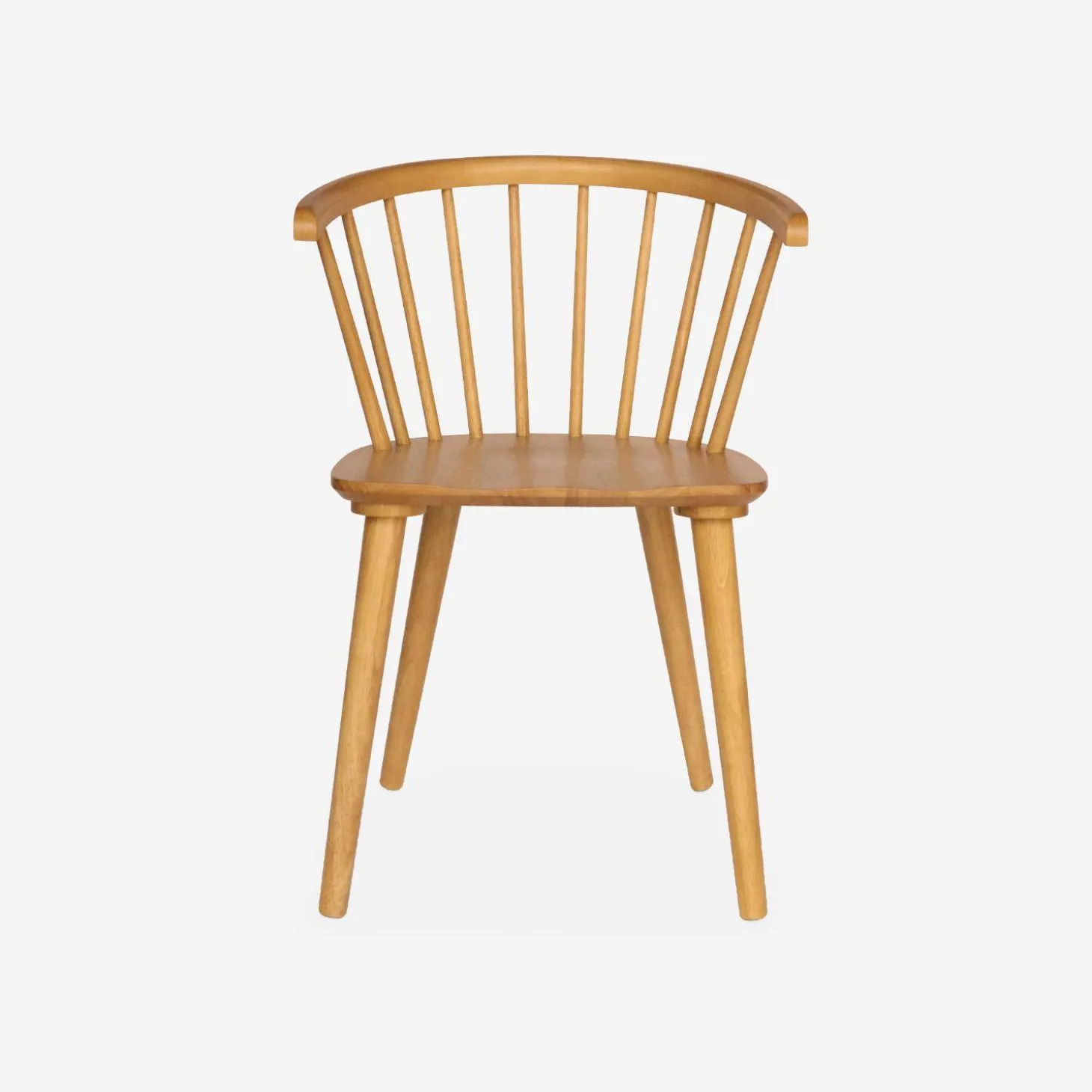 Pair of chairs in walnut wood and plywood