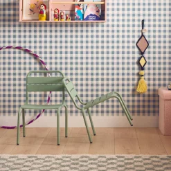 Pair of metal chairs for children