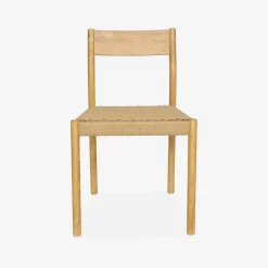 Pair of textured boucle chairs