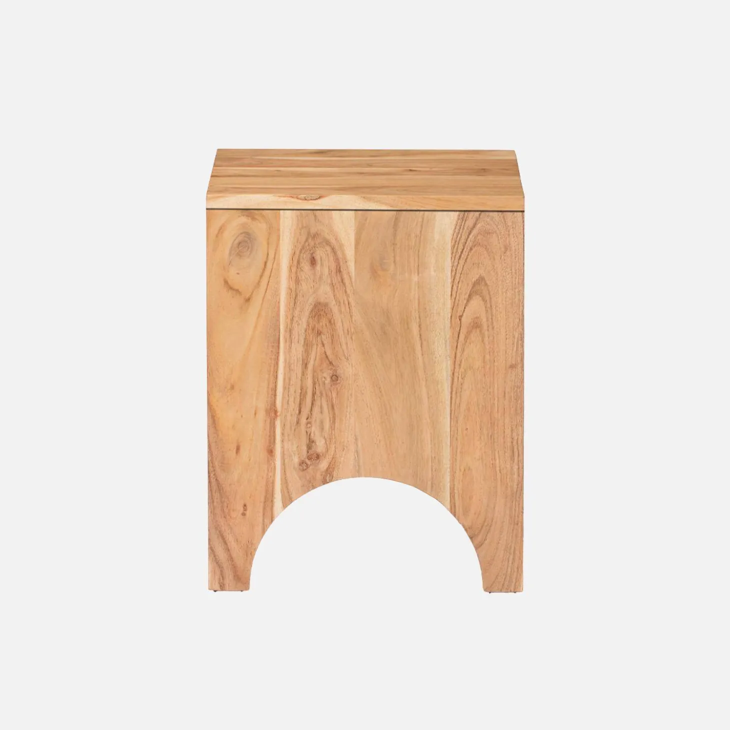 Pair of wooden side tables