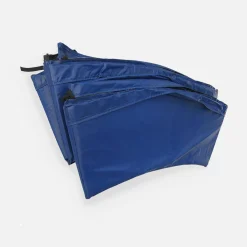 Protective spring cover for trampoline