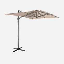 Rectangular cantilever parasol 2x3m