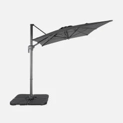 Rectangular cantilever parasol 2x3m