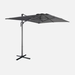Rectangular cantilever parasol 2x3m