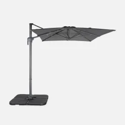Rectangular cantilever parasol 2x3m