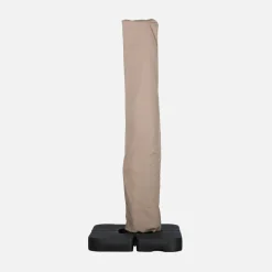 Rectangular cantilever parasol 3x4m + 50x50cm ballast slabs
