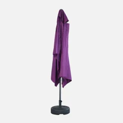 Rectangular parasol 2x3m with central pole