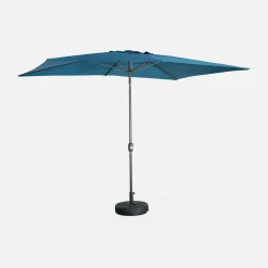 Rectangular parasol 2x3m with central pole