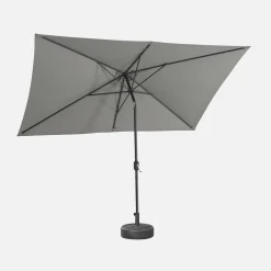 Rectangular parasol 2x3m with central pole