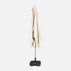 Rectangular parasol 2x3m with central pole