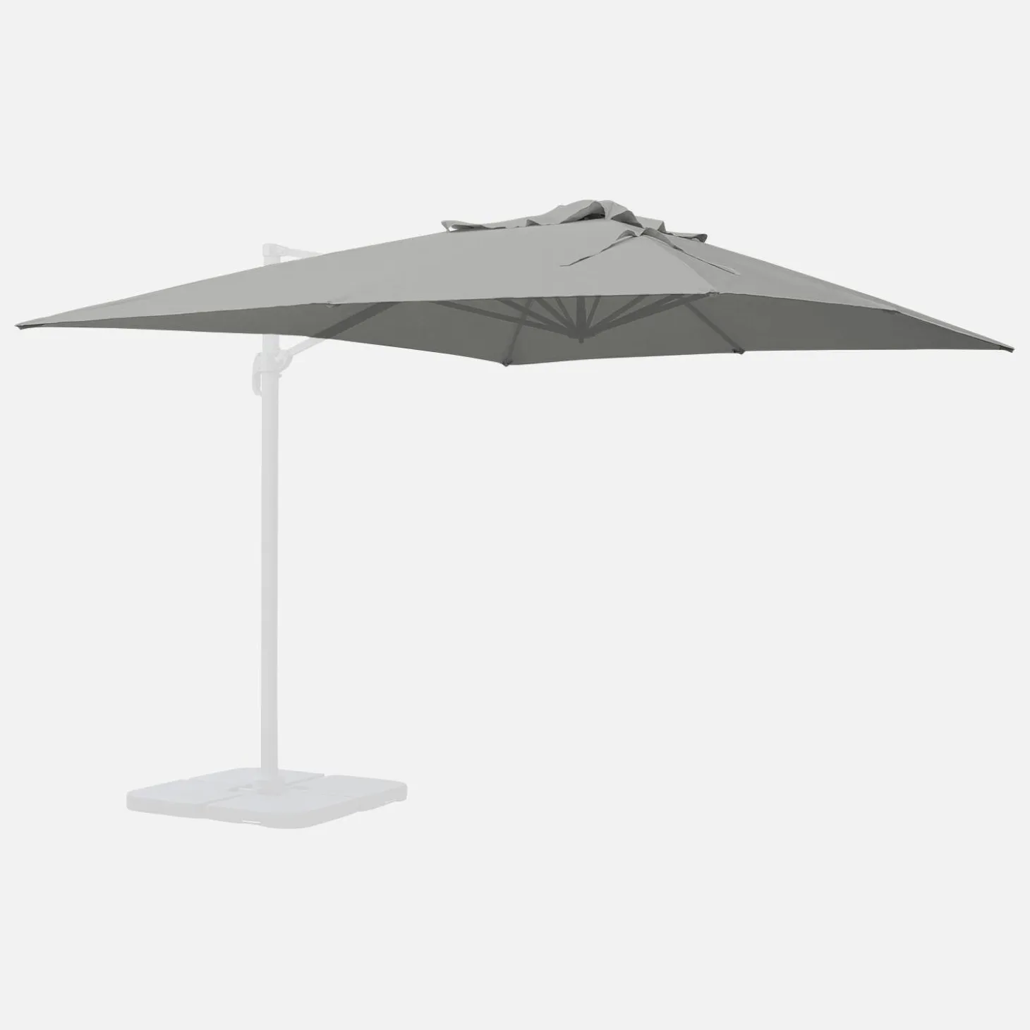 Replacement canopy for 3x4m parasols