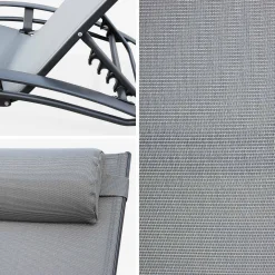 Replacement seat back and fabric for Louisa sun lounger